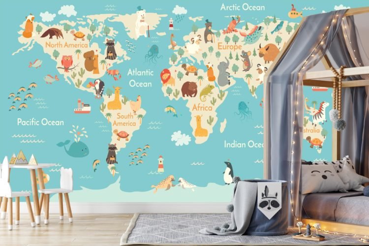 Kids World Map