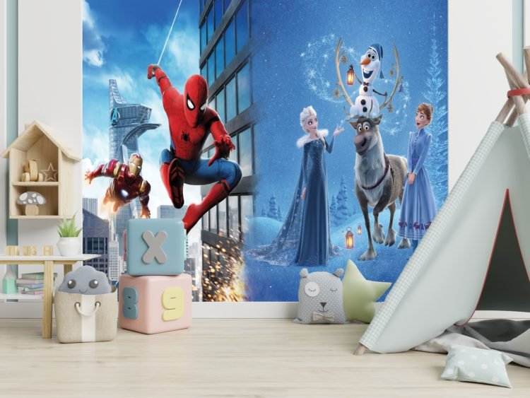 Kids - Spider man and Frozen