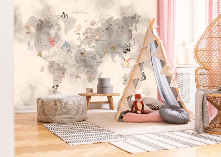 Kids - World map